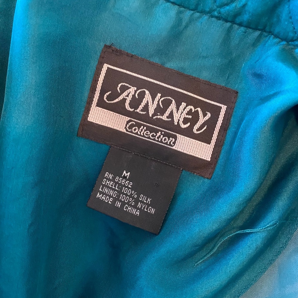 Vintage Silk Floral Windbreaker - Picture 4 of 7